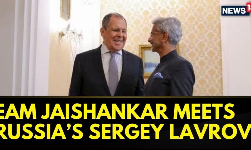 EAM Jaishankar Meets Russian Counterpart Sergey Lavrov In Johannesburg, Share Views On Global Issue