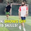 Kartik Aaryan Spotted Playing Football In Juhu