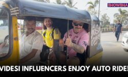 Global Influencers Kristen Hanby & Jackson O'Doherty Take A Desi Rickshaw Ride In Bandra!