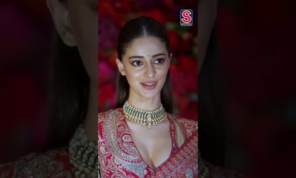 Ananya Panday Graces Aadar Jain & Alekha Advani's Wedding Ceremony in Tarun Tahiliani's Red Couture