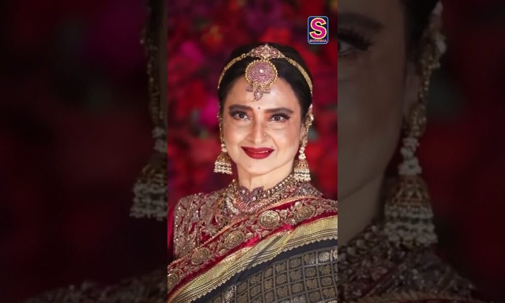 Classic And Timeless: Rekha Reuses Her Saree From The Premiere Of Black At Aadar's Wedding