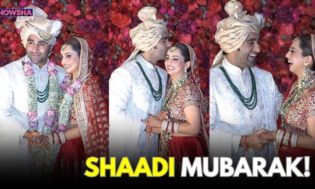 Aadar Jain & Alekha Are Love Personified As They Make Their FIRST Appearance As Husband & Wife