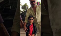 Cute Moments Between Anna And Sunidhi Chauhan’s Son As All Pose Together For Paps | Bollywood | N18G