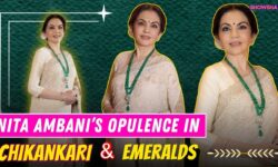 Nita Ambani Redefines Elegance In A Chikankari Saree & Emerald Jewellery | DECODED