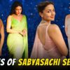 Alia Bhatt, Priyanka Chopra, Deepika & Kareena Dazzle In The Same Sabyasachi Saree In Different Hues