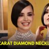 Sofia Carson Wears A 100 Carat Diamond Necklace At 2025 SAG Awards, Exudes Royalty | N18G