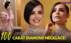 Sofia Carson Wears A 100 Carat Diamond Necklace At 2025 SAG Awards, Exudes Royalty | N18G