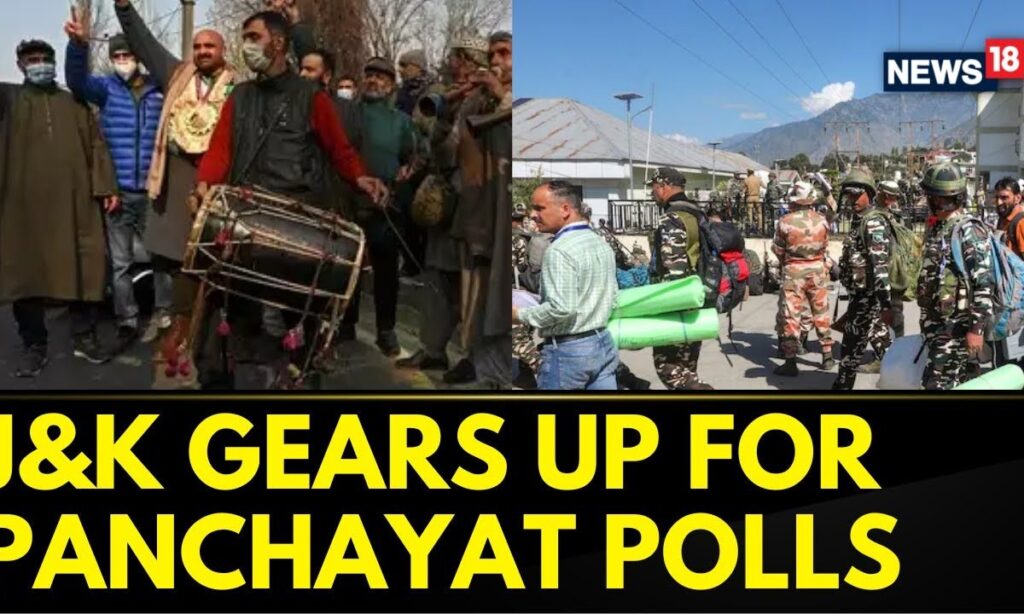 Jammu And Kashmir Gears Up For Panchayat Polls | Jammu Kashmir Panchayat Elections | News18