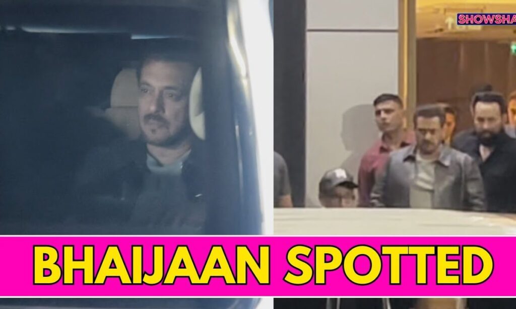 Salman Khan Spotted In The City Slaying The Bad Boy Look In A Leather Jacket | WATCH