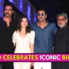 Ranbir Kapoor-Vicky Kaushal Share A Hug, Alia Bhatt Poses With Sanjay Leela Bhansali At B'Day Bash