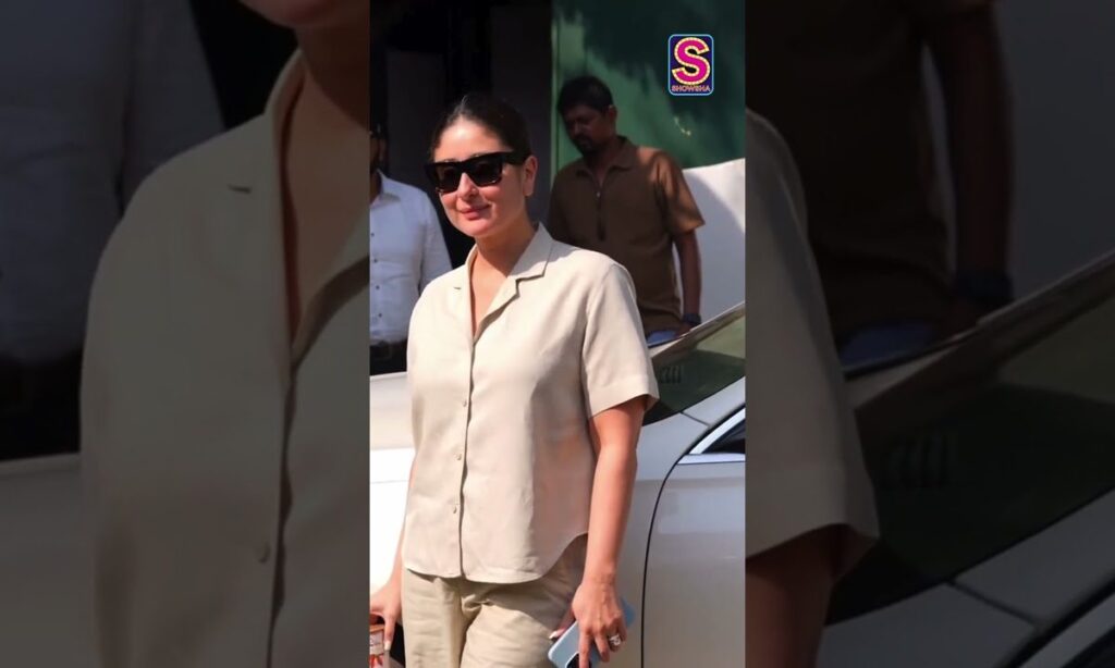 Kareena Kapoor Keeping It Classy And Effortless In Beige! | N18S #shorts #Viral #bollywood