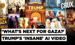 Golden Statues, Skyscrapers, Bikinis: US President Shares AI Video Of Post-War 'Trump Gaza' | Israel