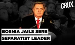 Bosnian Serb leader Milorad Dodik Defiant After Jail Sentence And Six-Year Ban From Office