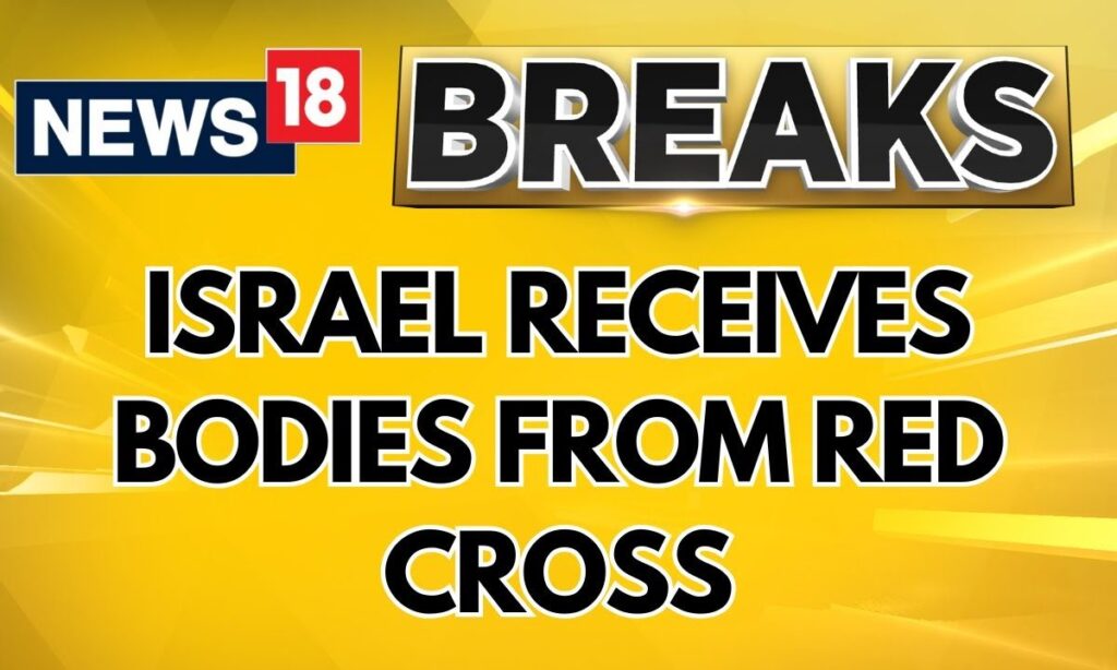 Israel Receives Four Coffins Said To Contain Bodies Of Hostages | Israel-Hamas Ceasefire | News18