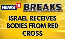 Israel Receives Four Coffins Said To Contain Bodies Of Hostages | Israel-Hamas Ceasefire | News18