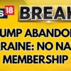 Trump Abandons Ukraine: Trump refuses security guarantees, Nato membership for Ukraine | News18