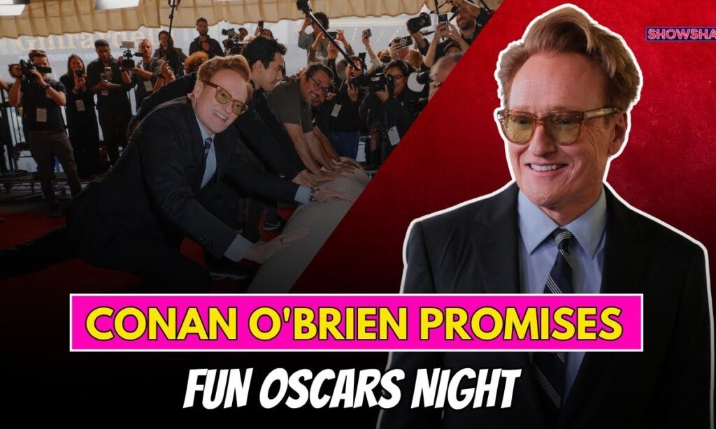 Oscars 2025 Host Conan O'Brien Lends A Hand To Roll Out Red Carpet, Promises Fun-Filled Show | N18G