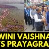 Ashwini Vaishnaw Visits Prayagraj, Shows Gratitude For Successful Train Ops During #Mahakumbh2025