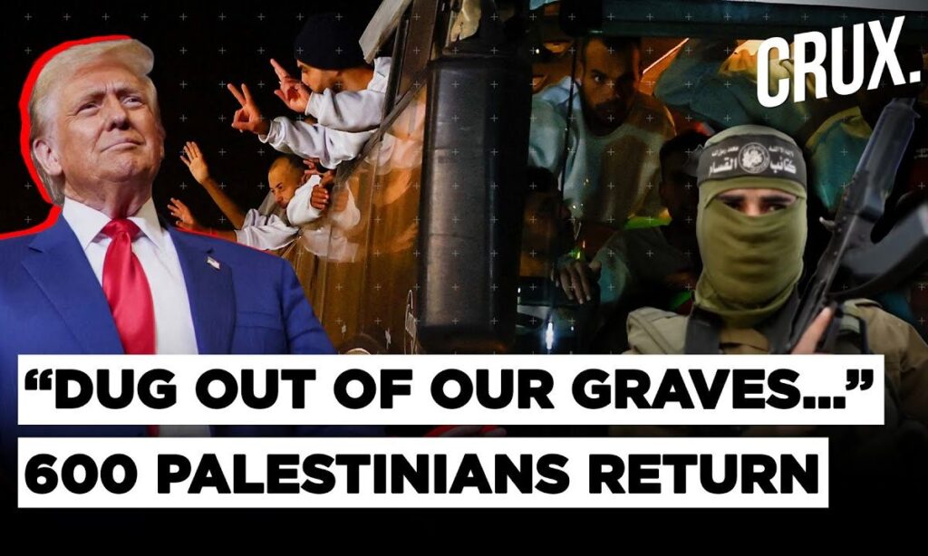 Hamas Hands Over Coffins of Four Hostages as Israel Frees Hundreds of Palestinians, Trump Fumes