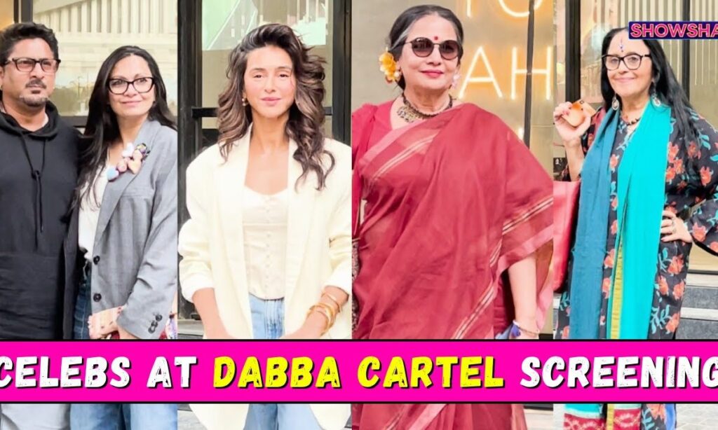 Shabana Azmi, Shibani Dandekar, Arshad Warsi & More Celebs Flock To 'Dabba Cartel' Screening | WATCH