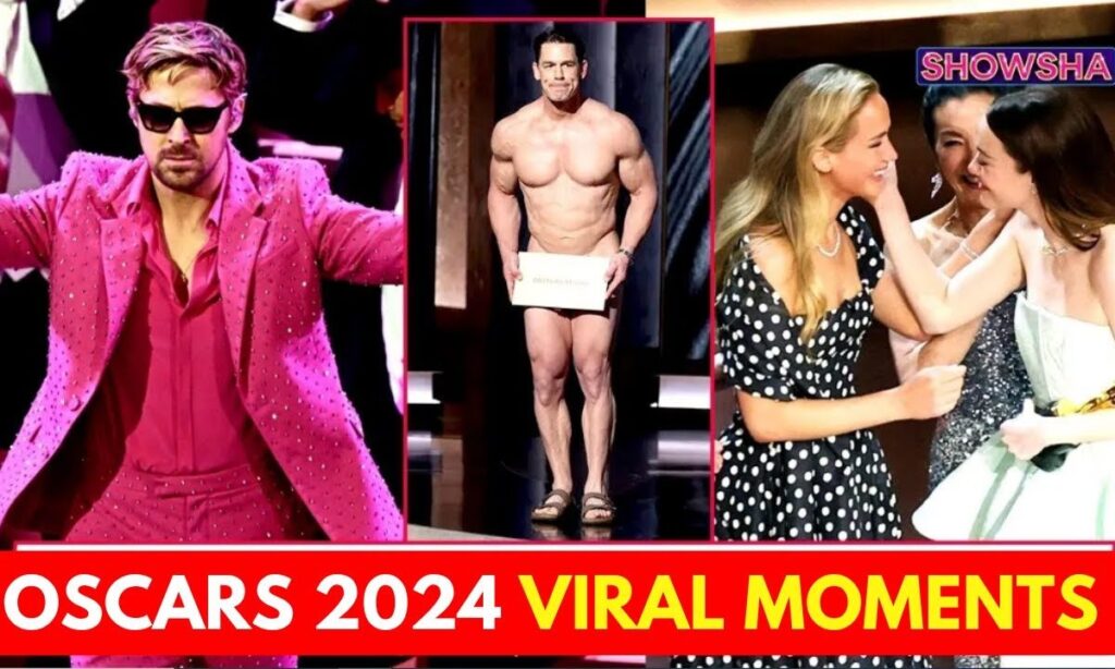 Oscars 2024 RECAP: Emma Stone Rips Dress, Ryan Gosling Exudes Ken-ergy & John Cena Goes Nude | N18G