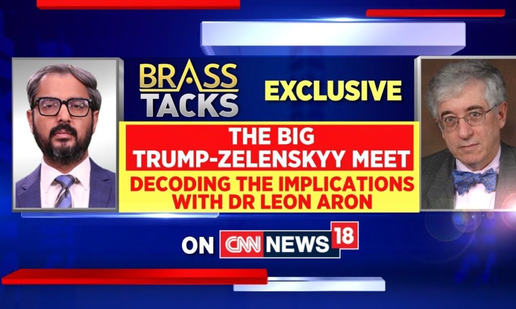 Dr Leon Aron In An Excluisive Interview, Speaking About The US Ukraine Minerals Deal | News18