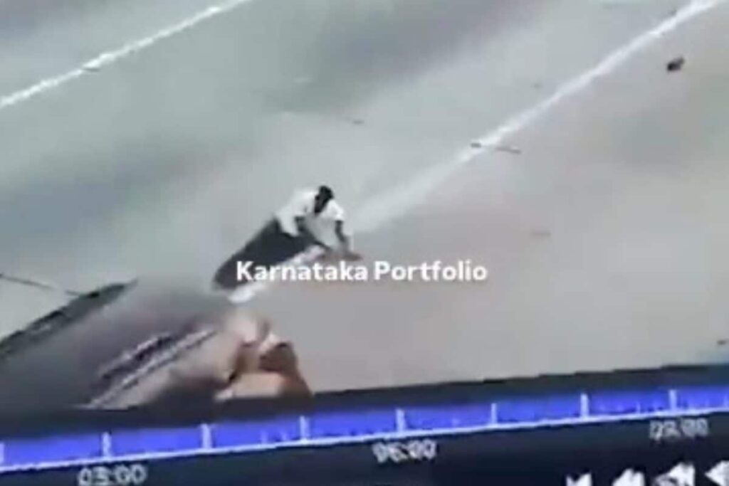 Bengaluru Car Driver Drags Man 50 Meters After Heated Exchange At Toll Booth | Video