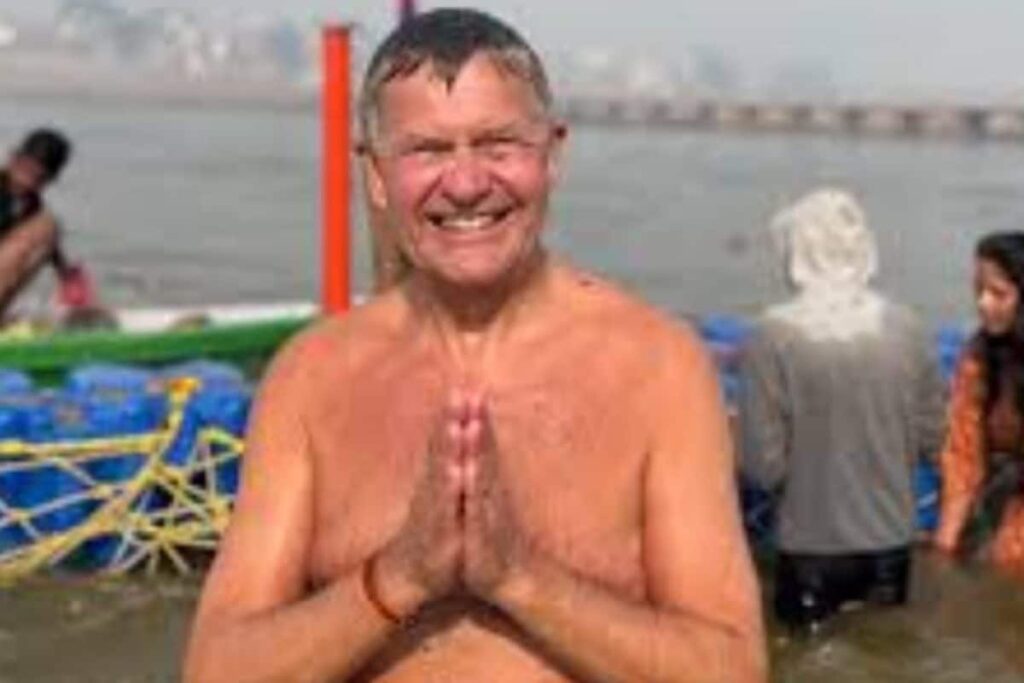 ‘Indian Culture Offers Guidance For Modern World’: Ex-Norway Minister Takes Holy Dip At Maha Kumbh