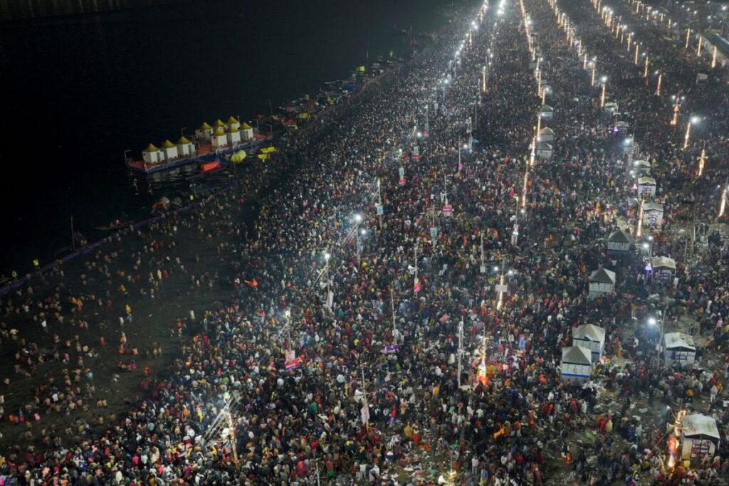 At Kumbh, Adityanath Praises Saints for Acting Responsibly Post-stampede; Hits Out at Sanatan Dharma Opponents