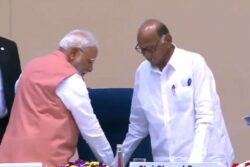 PM Modi Helps NCP Chief Sharad Pawar Sit, Offers Him Water | Video