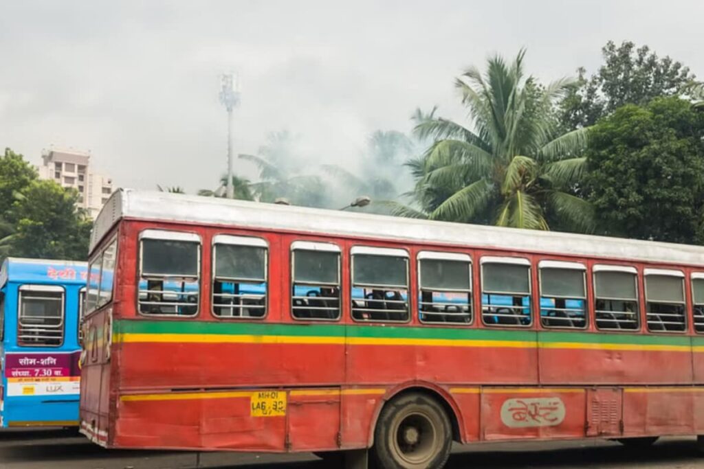 Maharashtra Halts Bus Services To Karnataka After Attack On MSRTC Bus Near Belagavi