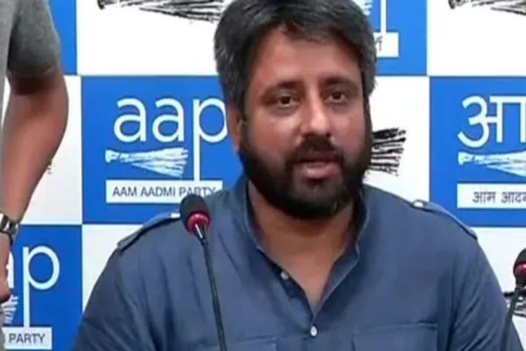 AAP MLA Amanatullah Khan Booked After Murder Accused Escapes From Delhi Police Custody