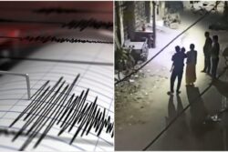 'Entire Building Was Shaking': Residents Rush Out Of Homes As Earthquake Hits Delhi-NCR