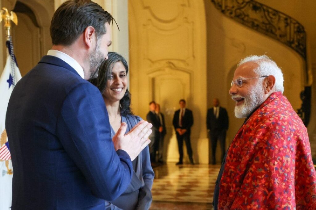 Watch: PM Modi Holds Bilateral Meeting US Vice President JD Vance