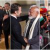 Key Moments From PM Modi’s Day 1 Of France Visit: Meeting Macron, JD Vance And Diaspora Welcome