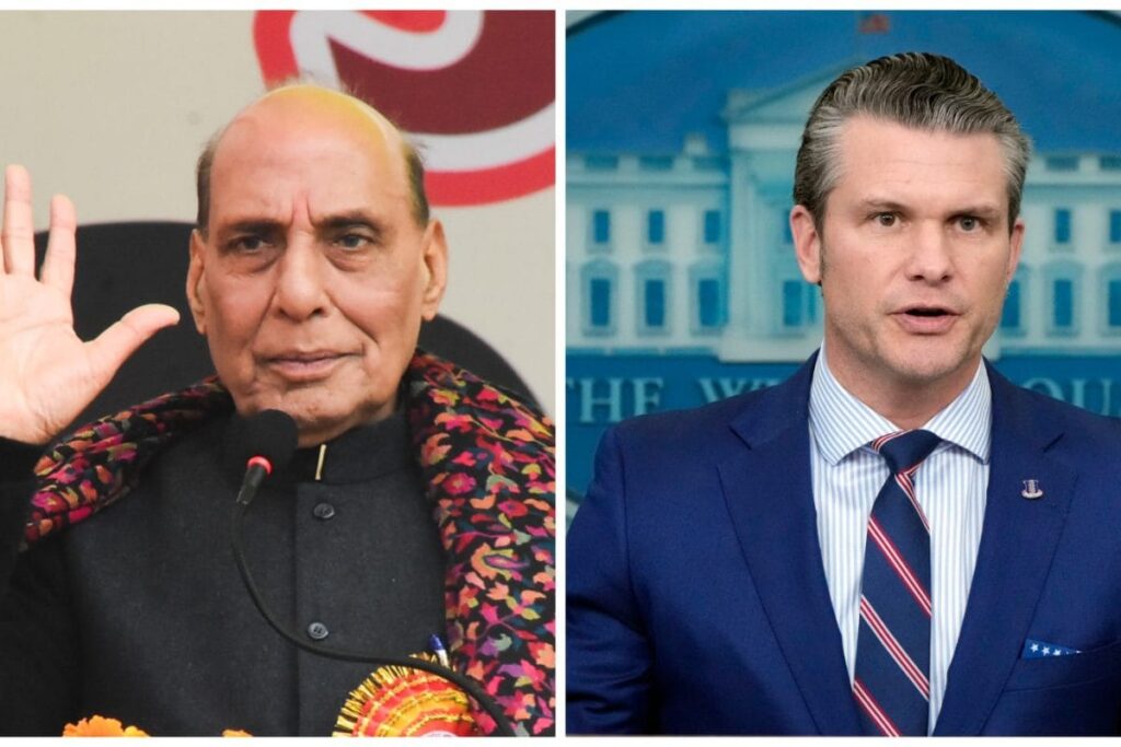 Rajnath Singh, US Counterpart Discuss Defence Ties In Phone Call Amid Deportation Row