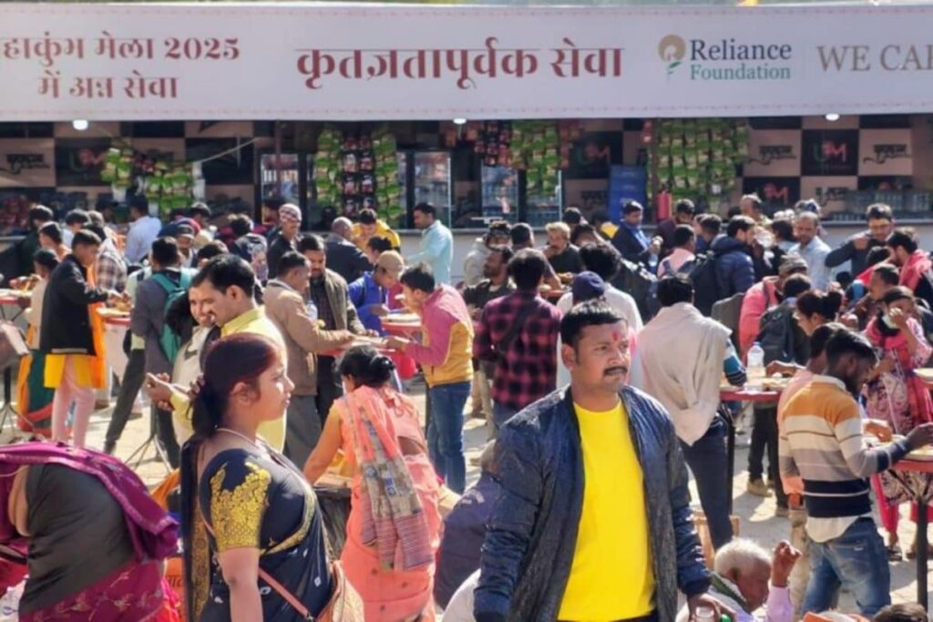 Reliance’s ‘We Care’ On Display At Maha Kumbh: Meals To Transportation, Connectivity For Millions Of Pilgrims