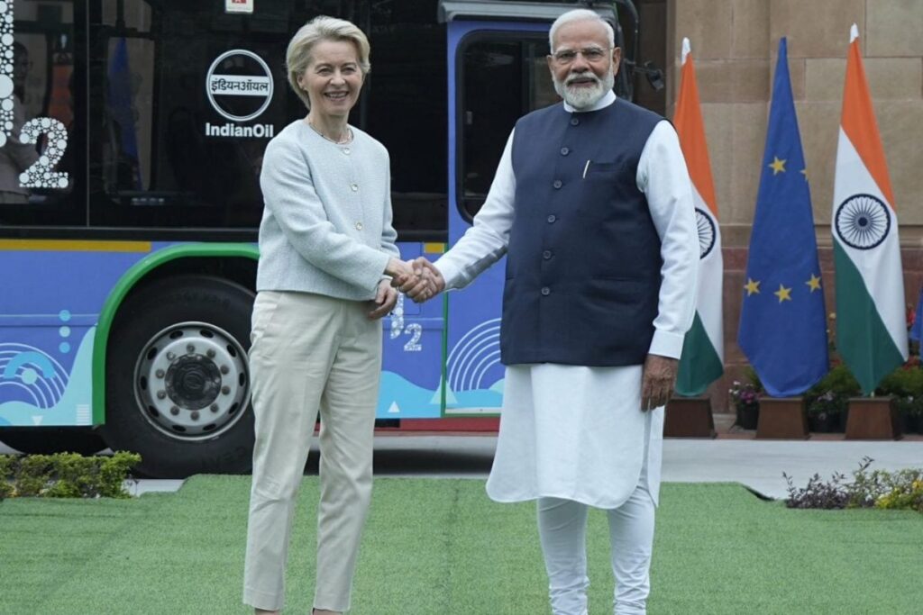 PM Modi, European Commission Chief Hold Talks; Seek to Strengthen Trade and Investment