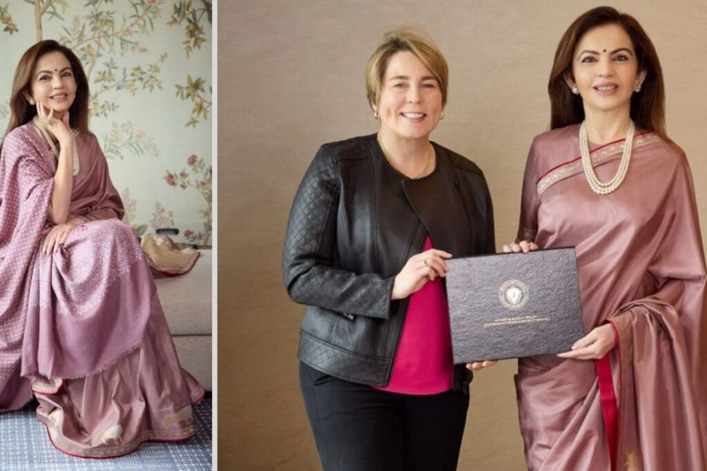 ‘Global Changemaker, Compassionate Philanthropist’: Nita Ambani Honoured With Massachusetts Governor’s Citation