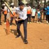 Former UK PM Rishi Sunak's Game Of Tennis Ball Cricket In Mumbai | See Pics