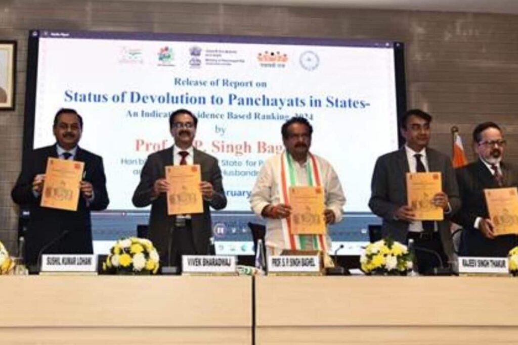 Panchayat Devolution Up 4%: Karnataka Leads, UP’s Clean Finances Fuel Rank Jump