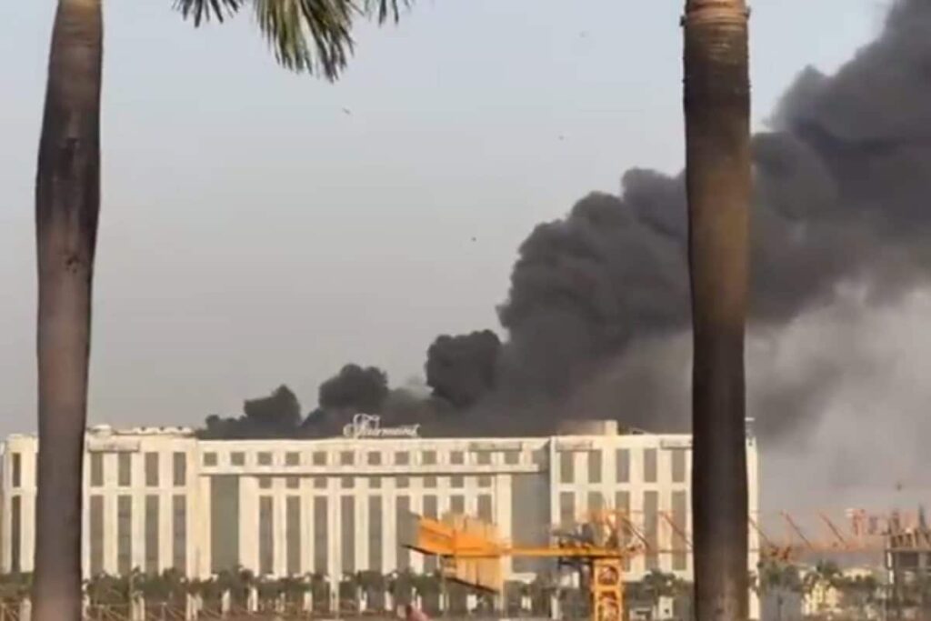 Major Fire Breaks Out At Mumbai's Fairmont Hotel, No Casualties Reported | Video