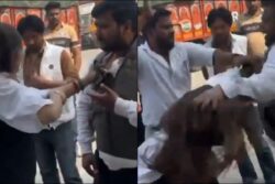 Advocates Clash Outside Sales Tax Office In Ghaziabad, Woman Lawyer Injured | Watch Video