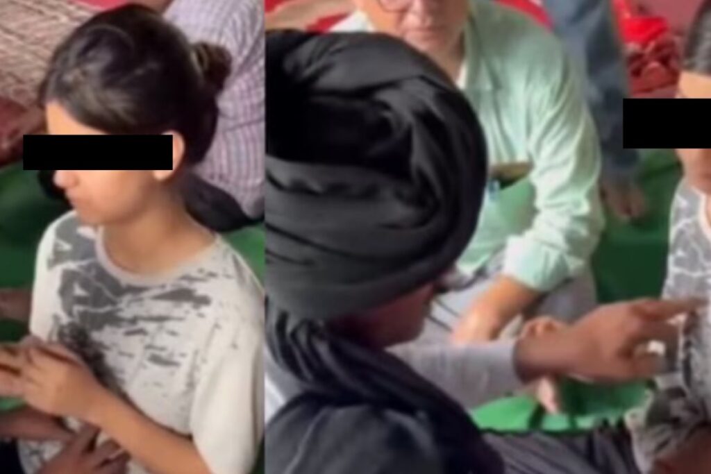 Quack Doctor Touches Minor Girl Inappropriately As Oblivious Parents Watch On, Netizens Outraged