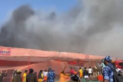 Did Bonfire Set Maha Kumbh Camp Ablaze? Fresh Fire In Prayagraj Mela Area Creates Panic