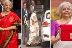 Nirmala Sitharaman Budget Day Saree: FM Chooses Elegant White Saree With Intricate Golden Work For Budget 2025 