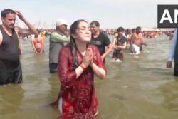 Maha Kumbh: Nupur Sharma, Controversial Ex-BJP Spokesperson, Takes Holy Dip In Sangam