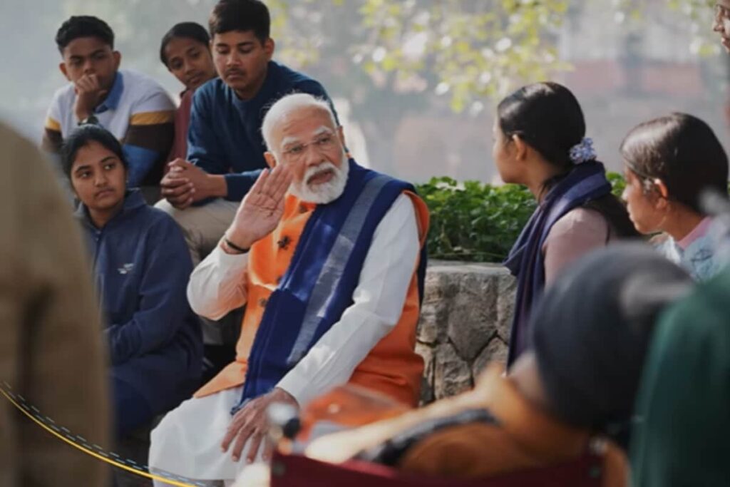 PM Modi's Pariksha Pe Charcha 2025 Goes Green At Sunder Nursery, Watch Teaser