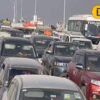 Maha Kumbh 2025: Heavy Traffic Jam On Rae Bareli Highway Due To Massive Magh Purnima Crowd