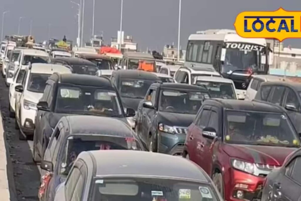 Maha Kumbh 2025: Heavy Traffic Jam On Rae Bareli Highway Due To Massive Magh Purnima Crowd